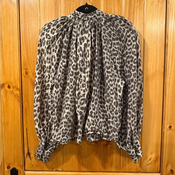 H&M Animal Print Blouse - Picture 3 of 3
